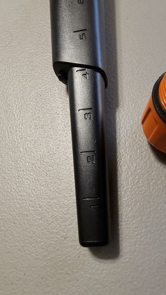 White's TRX Pinpointer Replacement Shell Black NEW. #10