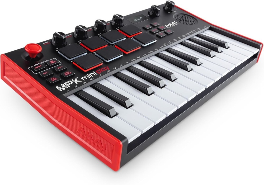 MPK Mini Play MK3 - Comprehensive MIDI Controller with Built-in Speaker & Sounds