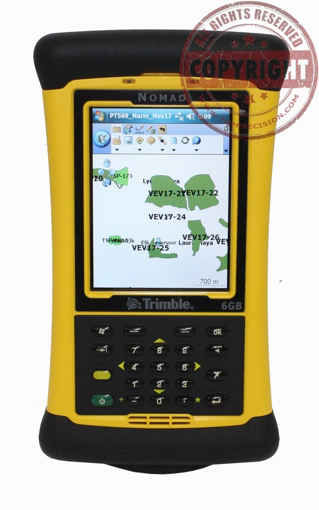 TRIMBLE NOMAD ARCPAD, MAPPING DATA COLLECTOR, SURVEYING