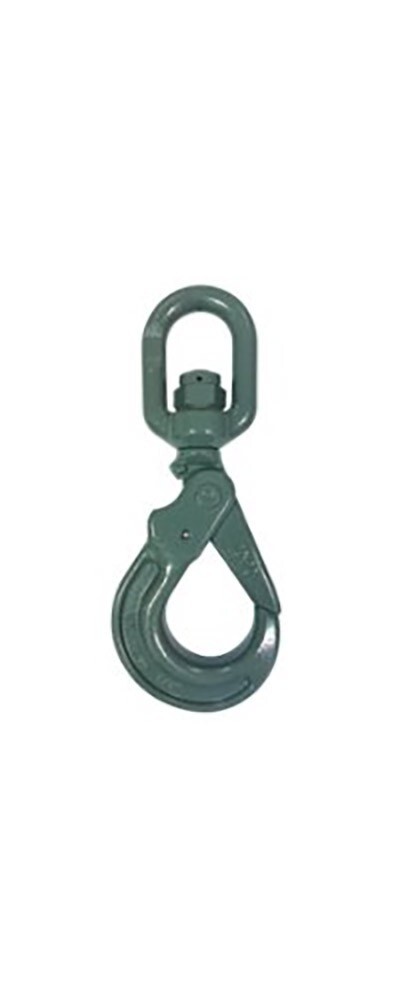 Cartec 5/8" Clevis Swivel Self-Locking Hook - Grade 100
