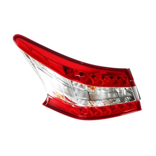 Left Side Outer Tail Light Assembly Compatible with Sentra 2013 2014 2015
