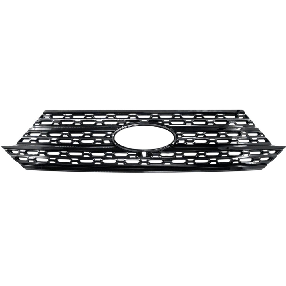 Grille Overlay 2020-2024 Ford Explorer Limited (With Front Camera) 1-Piece set