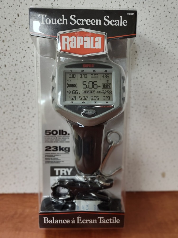 Rapala RTDS-50 Touch Screen Scale New