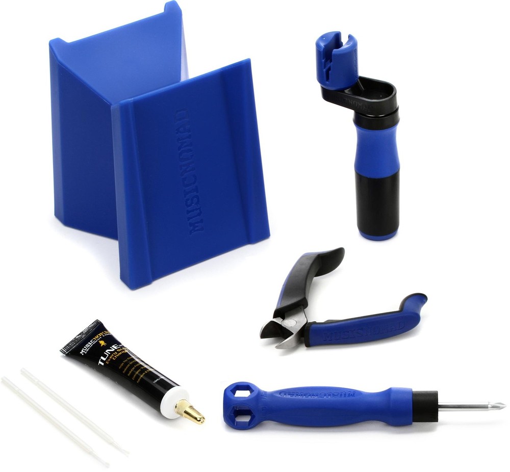 MusicNomad 5-piece String Changing Kit (3-pack) Bundle