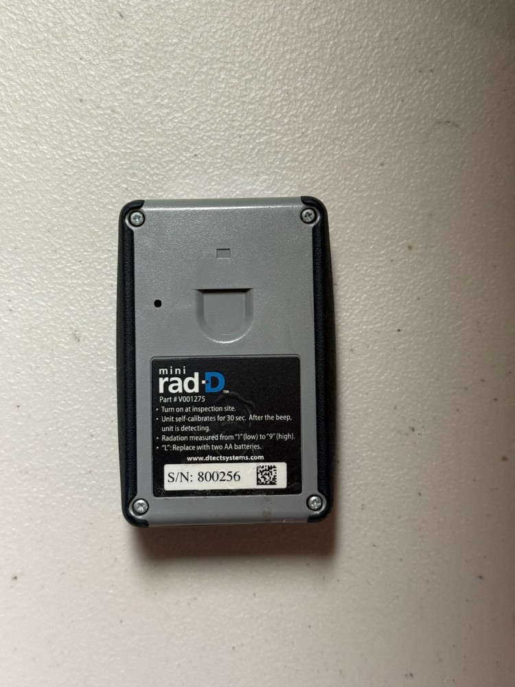 D-tect Systems Mini Rad-D | 30 Day Warranty