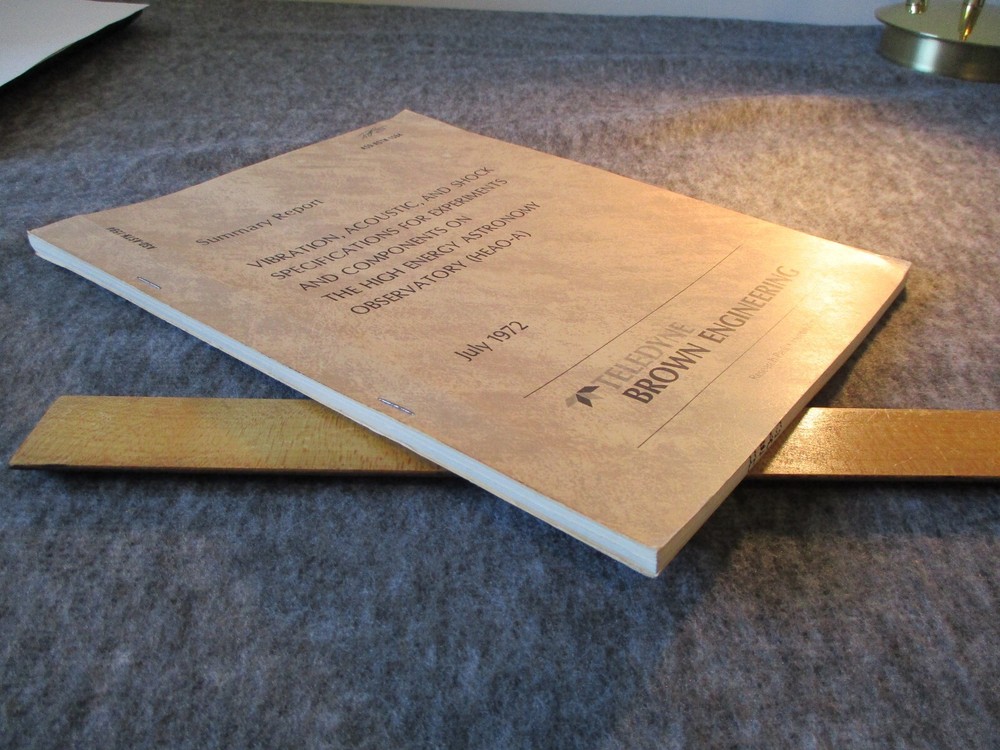 1972 TELEDYNE/NASA MSFC HEAO-A SUMMARY REPORT DEVELOPMENT/EXPERIMENTS