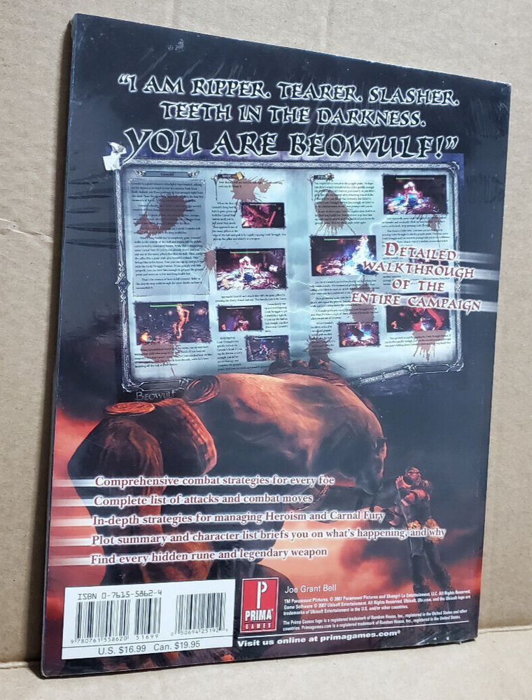Prima Pub Strategy Guide Beowulf the Game - Official Game Guide