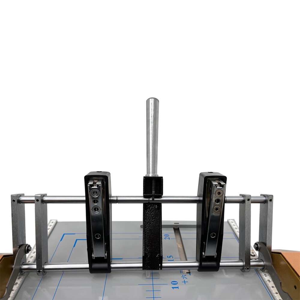 110V Binding Machine Folding Machine Automatic Booklet Maker with Ruler