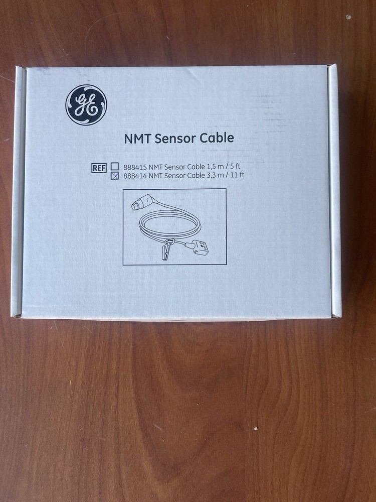 GE 888414 NMT Sensor Cable, 3.3/11ft, New