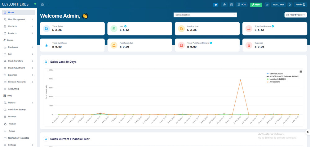 POS & Inventory Management System with FREE VPS Hosting and Complete Install