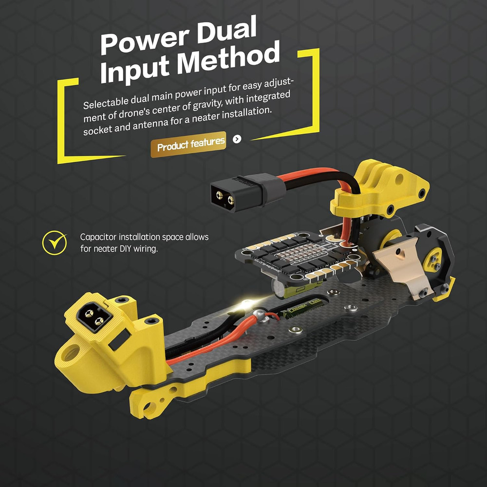 Mario 5 O4 DC Advanced Version 5Inch FPV Drone Frame - 226Mm Wheelbase, Lightwei