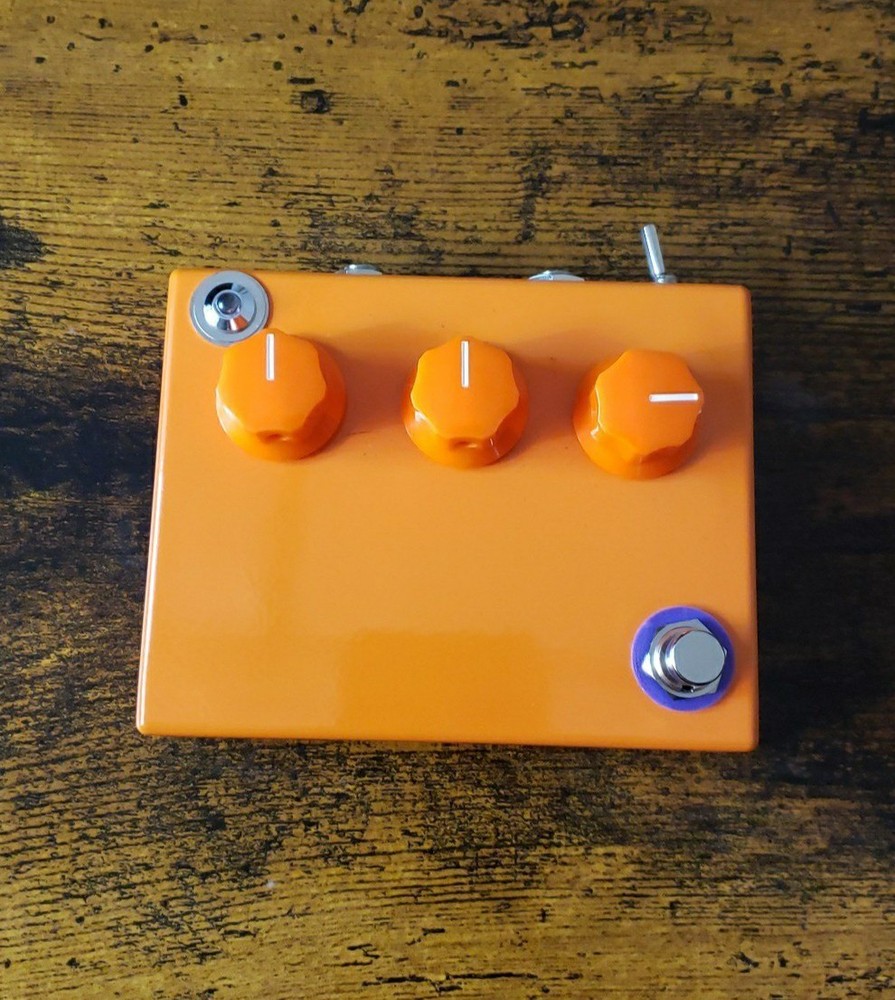Orange Crush Distortion Pedal