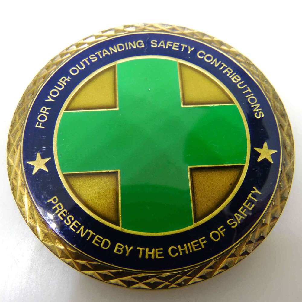 TEAM ANDREWS TEAM SAFETY CHALLENGE COIN