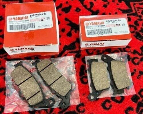 Genuine Front and Rear Brake Pads for Yamaha Zuma 125 22-25
