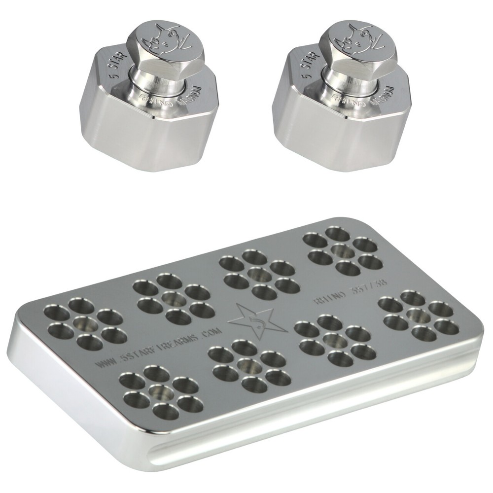 Chiappa RHINO Range Block, 6-shot .357/.38, Solid Billet Aluminum