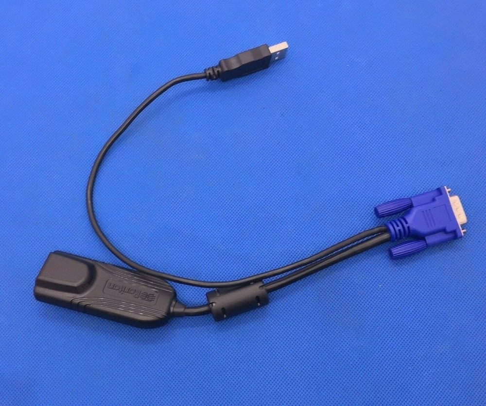 Raritan DCIM-USB USB KVM Ethernet Interface Module Switch Cable+