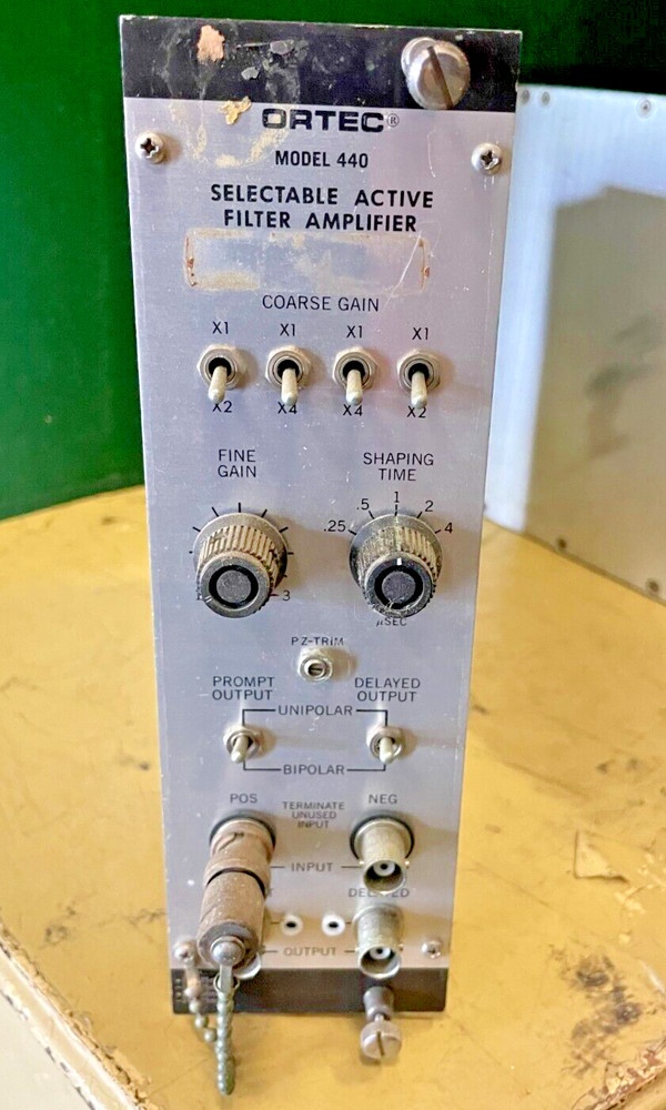 Ortec Model 440 Selectable Active Filter Amplifier NIM BIN Plug-In Module
