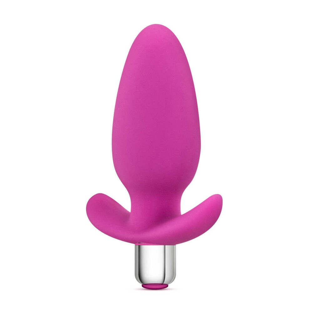 Blush Luxe -Soft Silicone Multi Speed Remote Controlled Vibrating Butt Plug