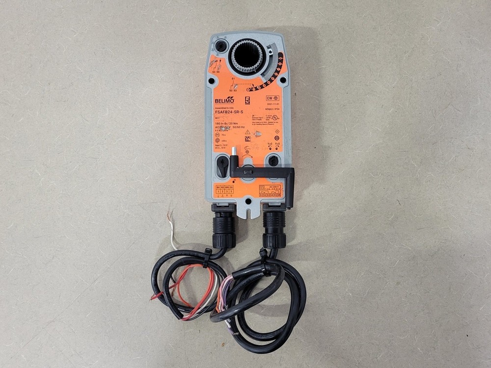 BELIMO FSAFB24-SR-S Spring Return Damper Actuator – Safety