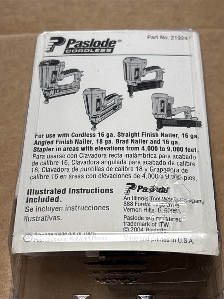 Paslode High Altitude Fuel Cell Valve - 4 Pack - Part #219247