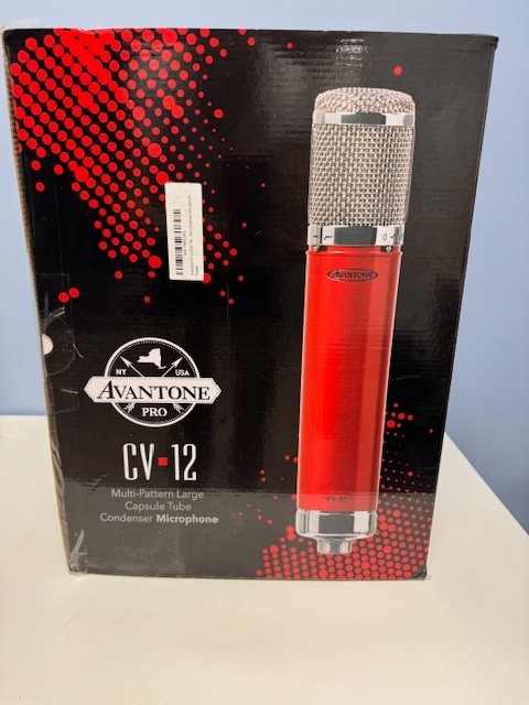 Avantone CV-12 Multi-Pattern Large Capsule Tube Condenser Microphone