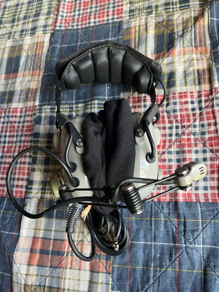 Softcomm Silver Edition C-60 Aviation Pilot Headset