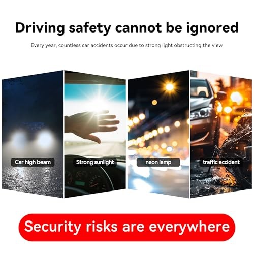 Polarized Sun Visor Extender for Car Visor Extender Sun Blocker Visor Small