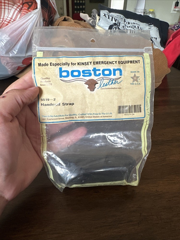 Boston Leather Handcuff Strap 5519-2