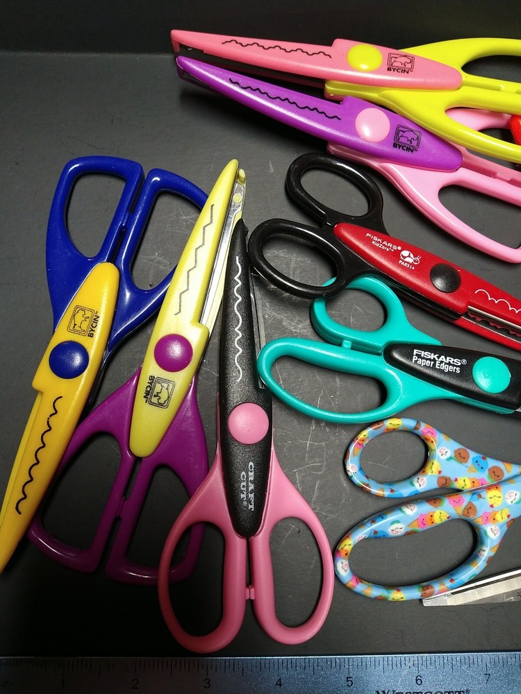 Craft Scissors Fiskars Bycin Westcott Used