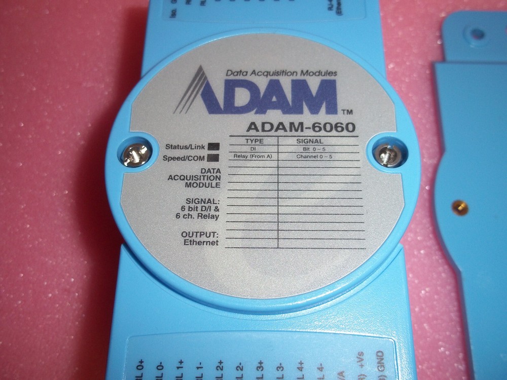 Advantech ADAM-6060 Data Acquisition Modules 6 bit D/I & 6 Ch Relay