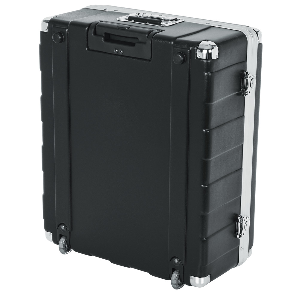 Gator Cases Lightweight ATA Molded 12U Pop-Up Mixer Case; Wheels and Pull Handle