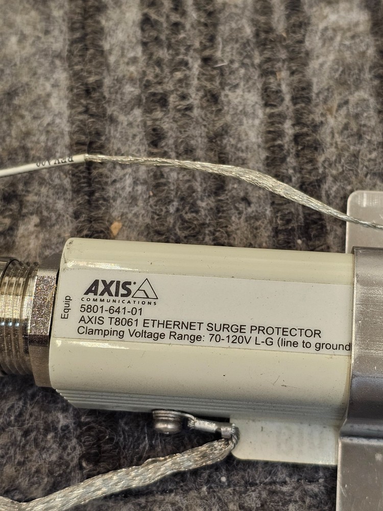 Axis 5801-641-01 Ethernet Surge T8061 Protector Inline Network Lightning Protect
