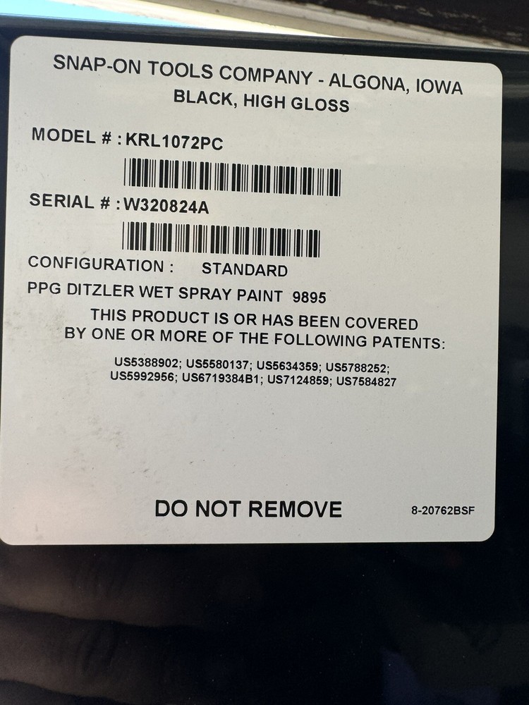 Snap On Snap On – KRL1033/KRL1072