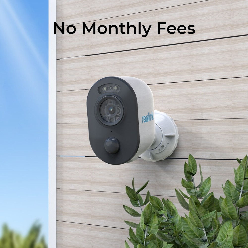 Reolink Argus 3E 3MP Wireless Wi-Fi Battery Powered Security Camera +Solar Panel
