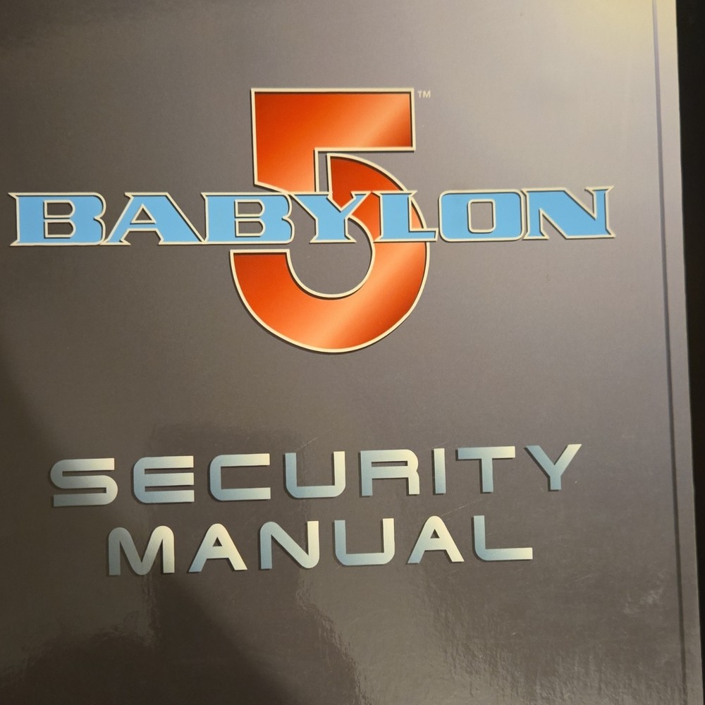 Babylon 5 Security Manual Science Fiction & Horror