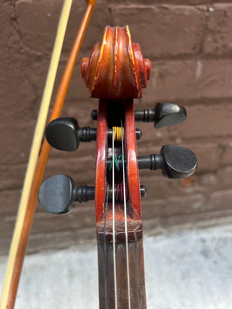 4/4 Violin Unknown Maker With Case