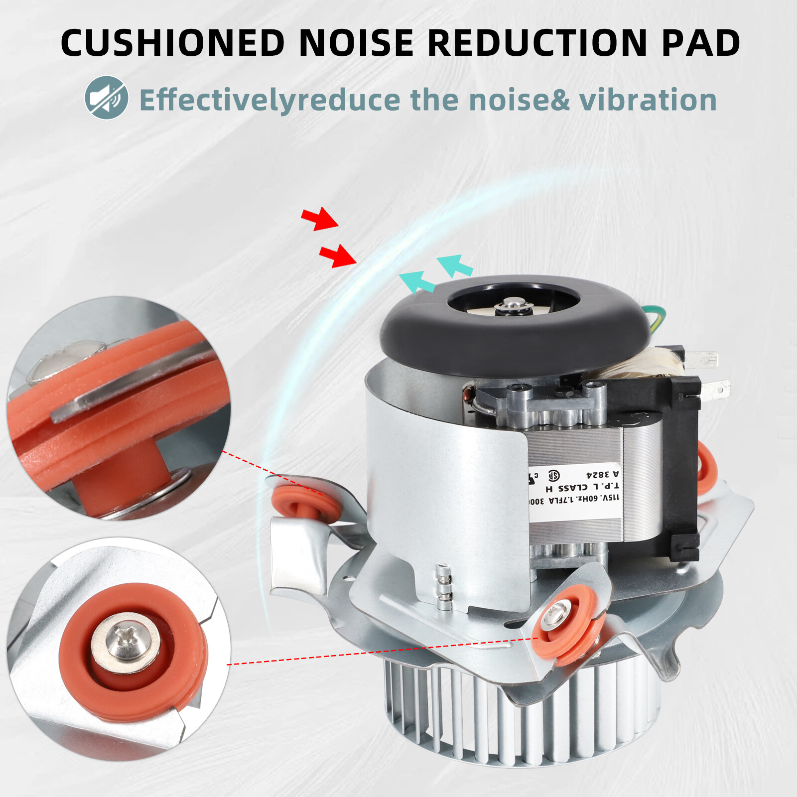 J238-150-15215 Furnace Inducer Blower Motor For Carrier& Bryant & Payne Furnaces