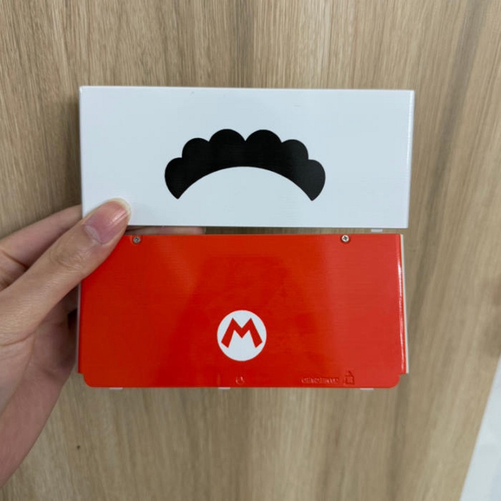 Nintendo New 3DS console parts Mario Replacement Shell Front & Back Cover Case