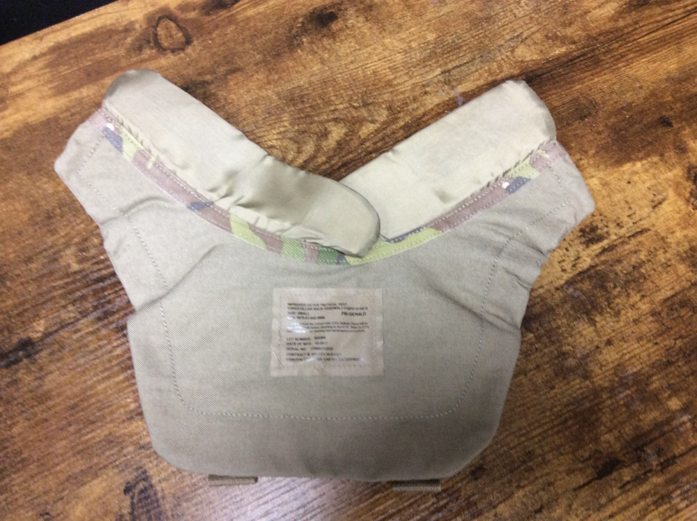 Yoke/Collar OCP Camo Back Assembly Small NEW