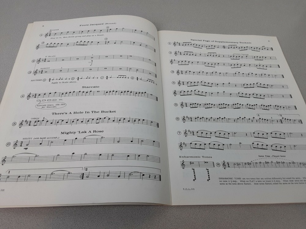 Belwin Mills First Division Band Method Part Two E Flat Alto Saxophone Book (BR1