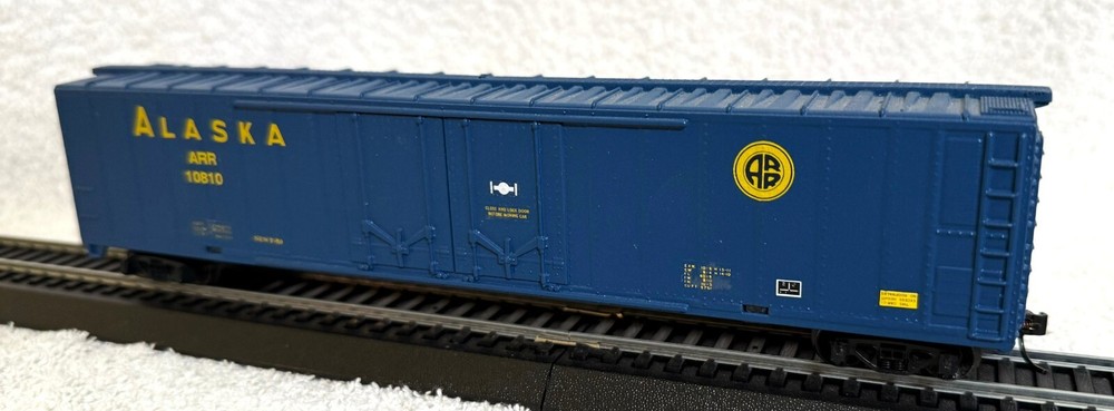 Tyco HO Alaska AAR Freight Box Car (Multiple Variations)