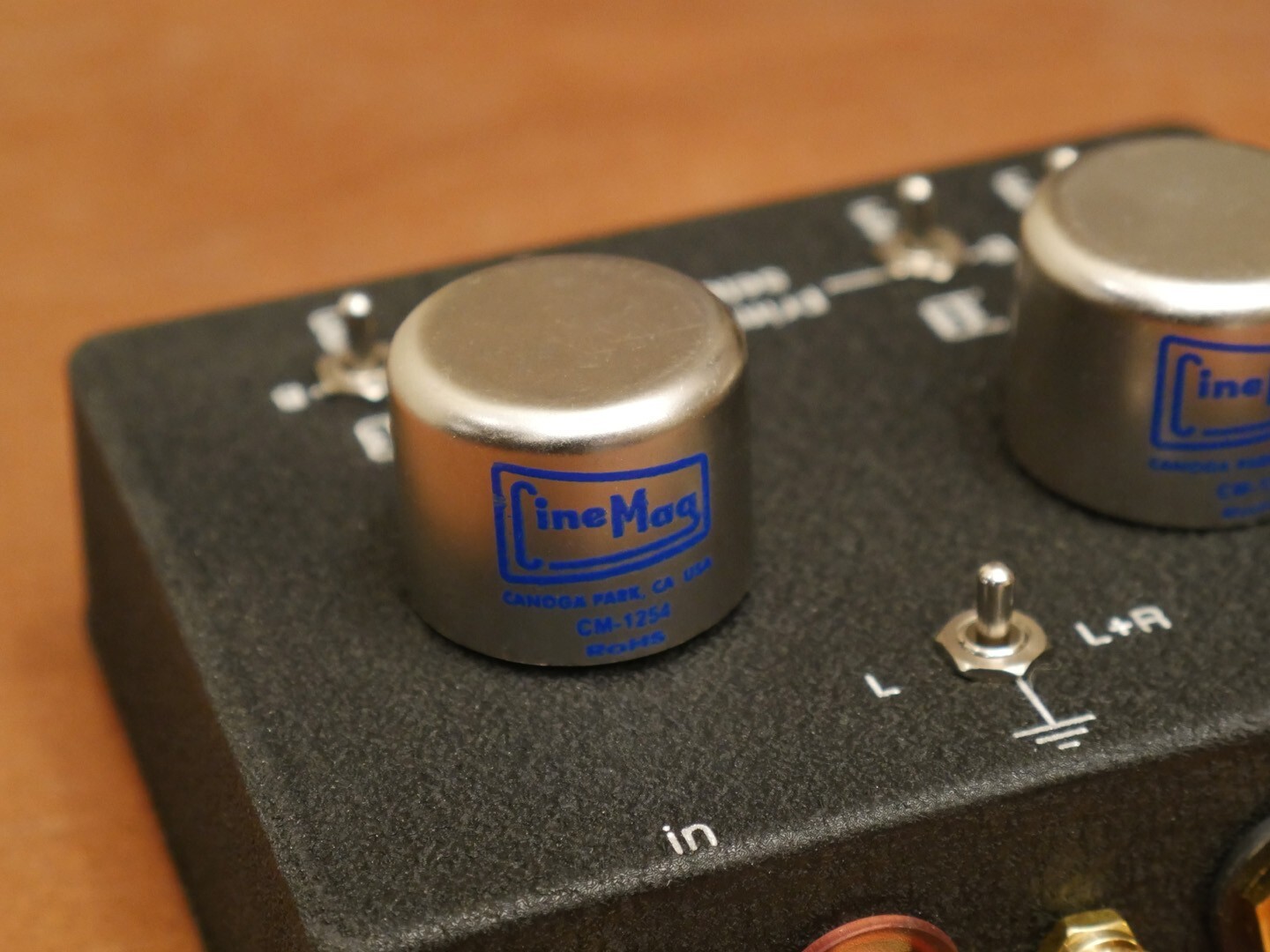 Moving Coil Phono Step Up Transformer Cinemag 1254 4 Ratios 1:10 - 1:40 MC SUT