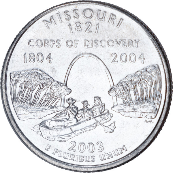 2003 S MISSOURI  PROOF STATE QUARTER