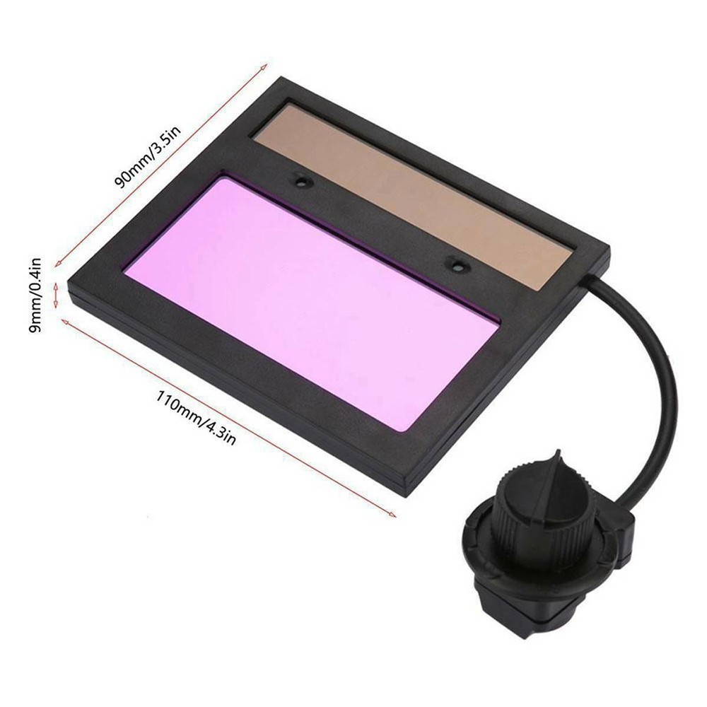 Improved Performance Solar Auto Darkening Welding Lens for Welded Mask
