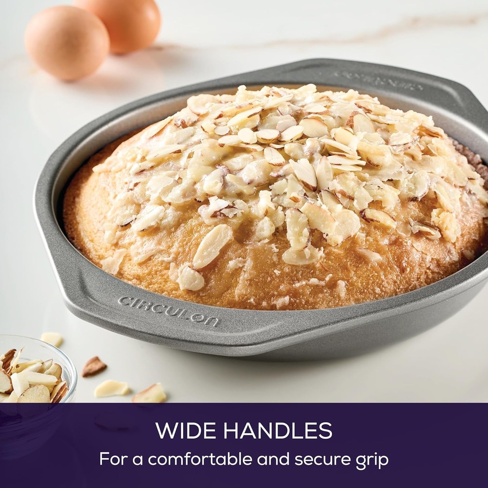 Total Nonstick Bakeware Set W/ Nonstick Bread Pan Cookie Sheet Baking Pan Baking