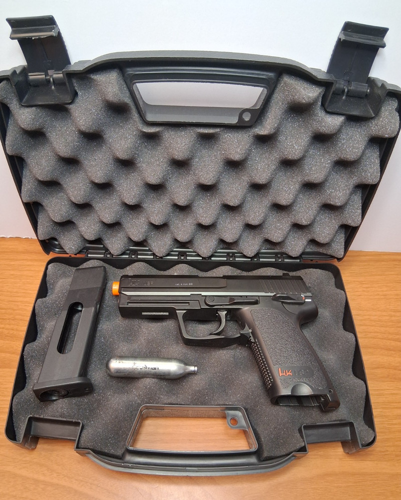 Plano Protector Series Black Pistol Case Hard Shell with Foam Padding 1403