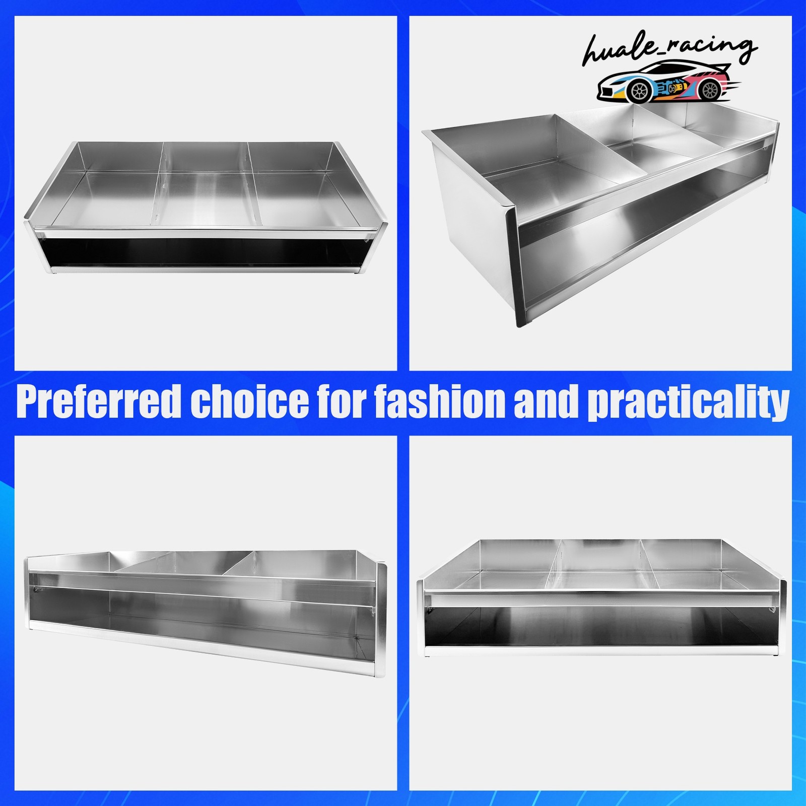 Aluminum Helmet Bay Holder Rack For Trailer Shop Garage Storage Organizer