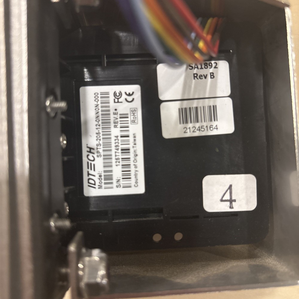 Unitec Wash Select 2 SA1892 Panasonic Dual Side Card Reader