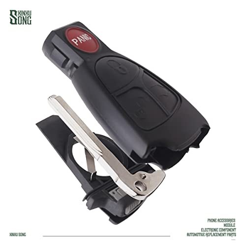 IYZ3312 Car Flip Folding Key Fob Shell Case Replacement 4 Button Compatible