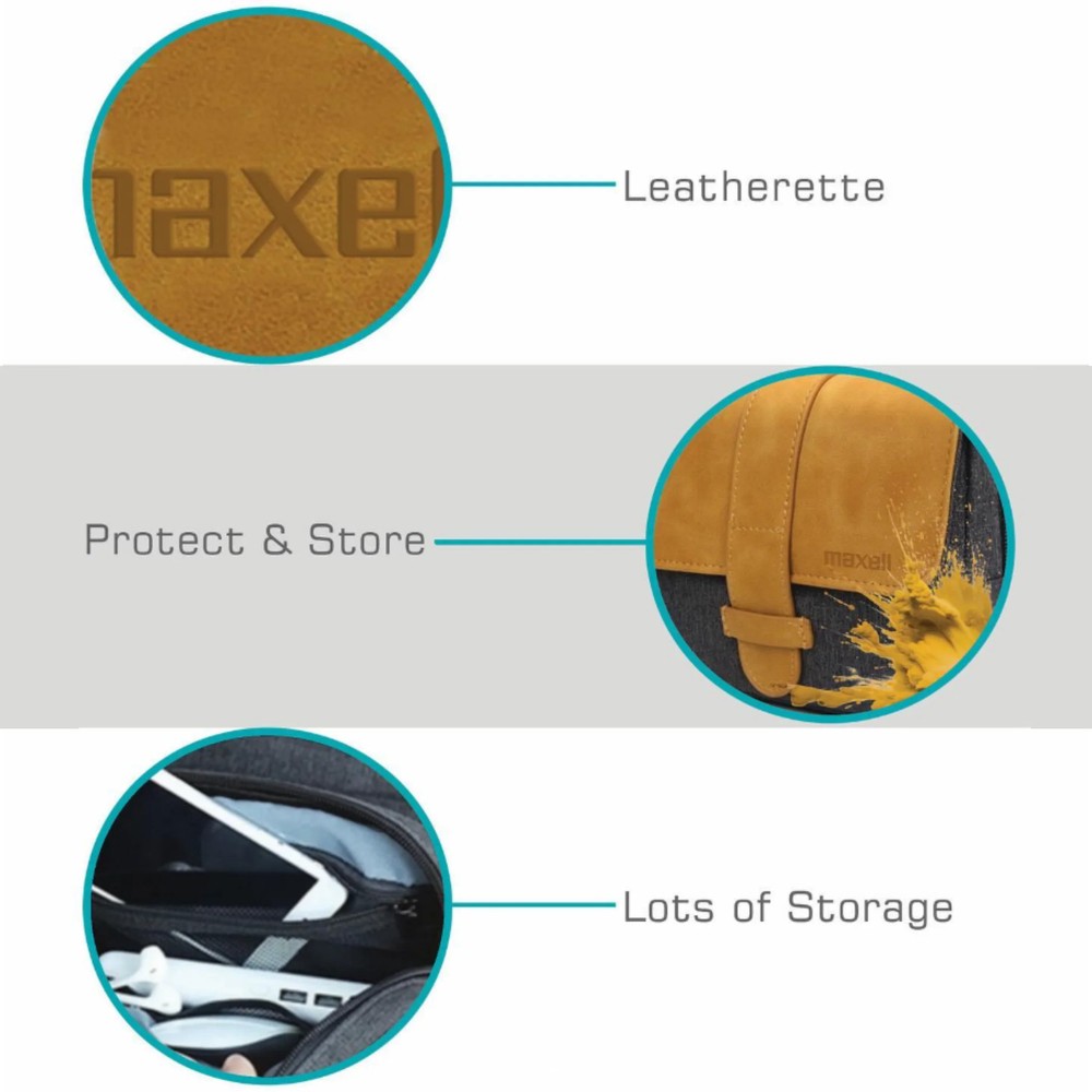 Maxell Leatherette Electronics Carrying Cases